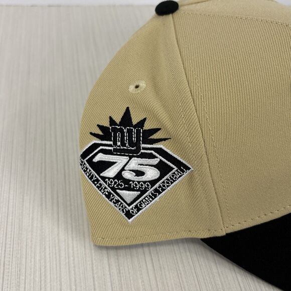 New Era 9FORTY New York Giants A-Frame Adjustable SnapBack Hat Cap 75 Years NEW - Picture 5 of 7